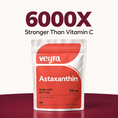 Veyra Astaxanthin - Nature’s Most Powerful Antioxidant for Whole Body Support & Cellular Protection